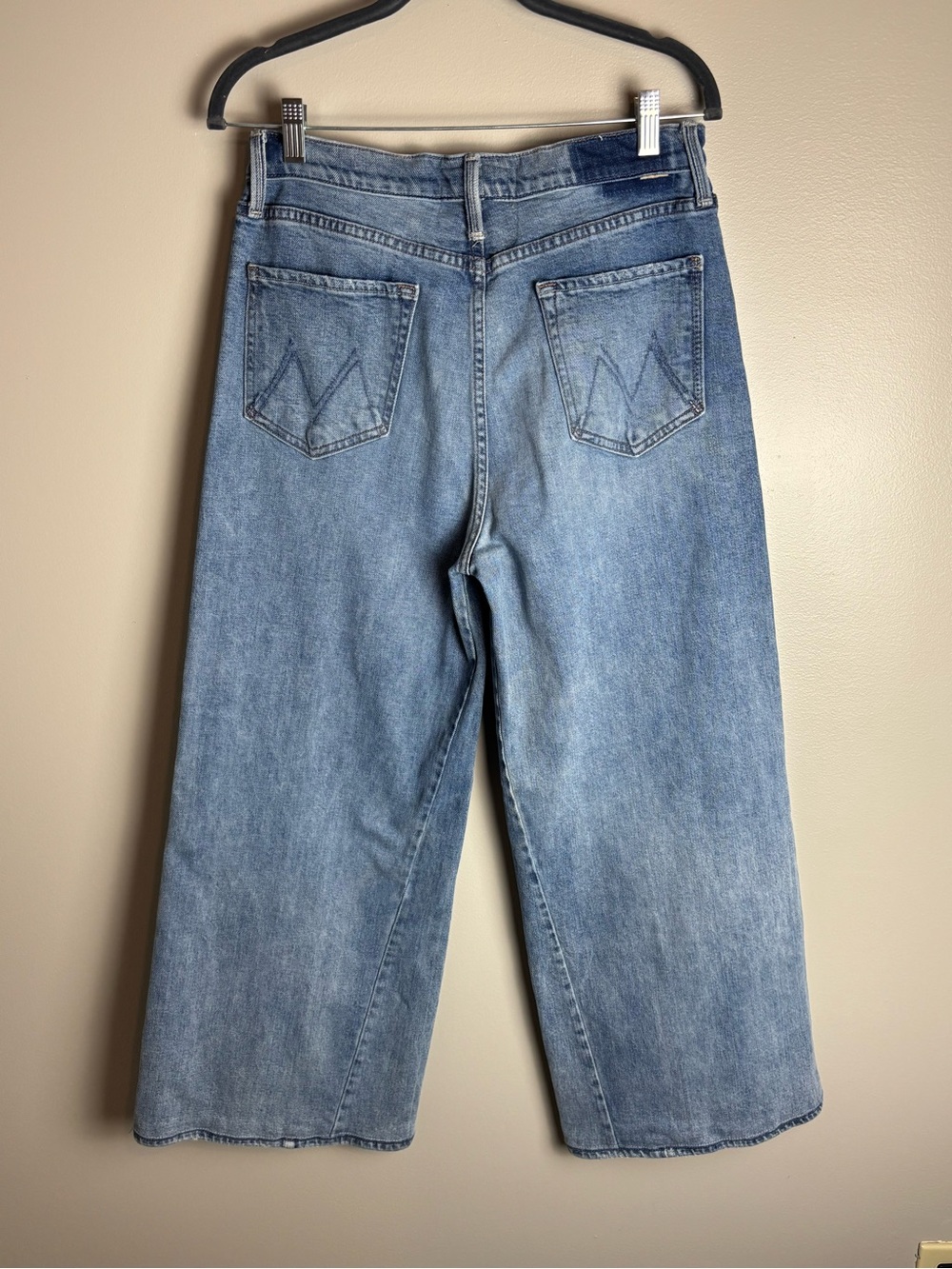 MOTHER Superior The Enchanter Heel Free & Wild Wide-Leg Jeans Size 32 - Picture 8 of 17